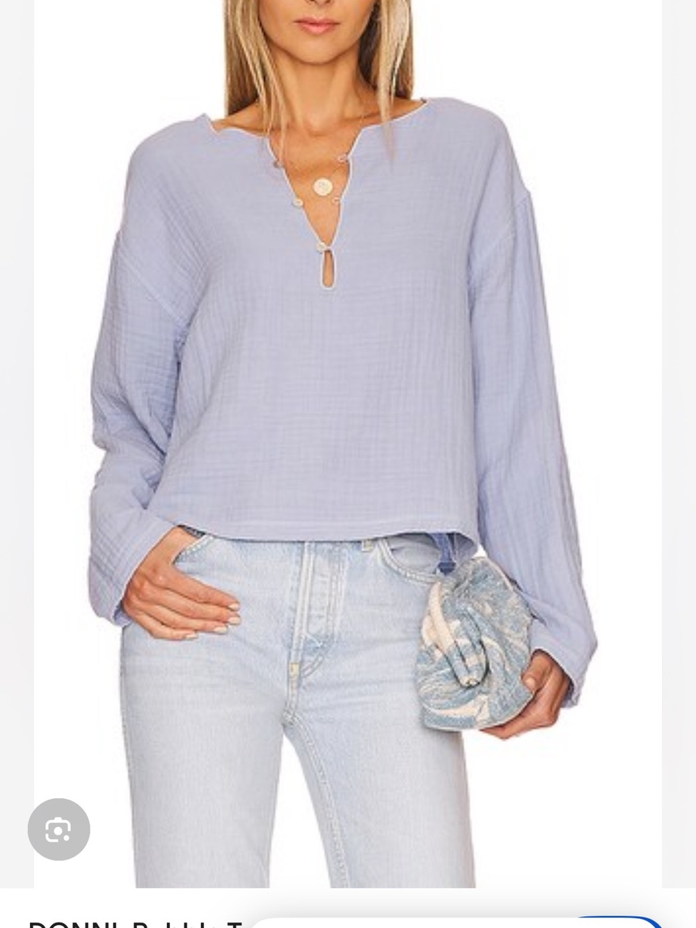 Donni - Bubble Tunic in Robin